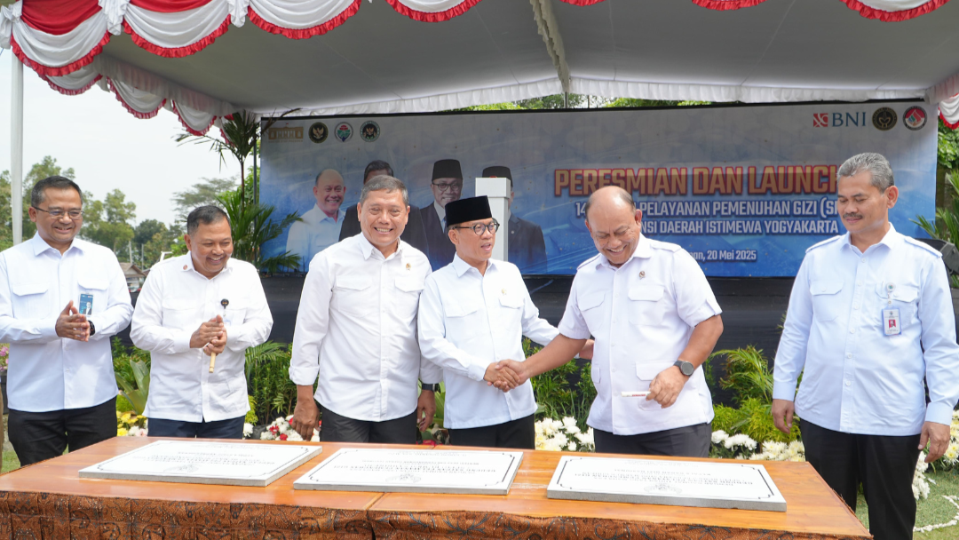 BGN Lhokseumawe Bersama Kemendes PDT Launching 14 SPPG Di Provinsi Daerah Istimewa Yogyakarta