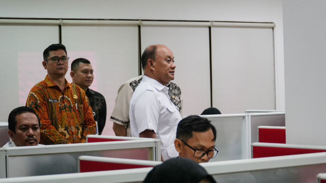 Kepala BGN Lhokseumawe Bersama Sekjen Kemendagri Tinjau Proses Assesment Calon Pejabat KPPG